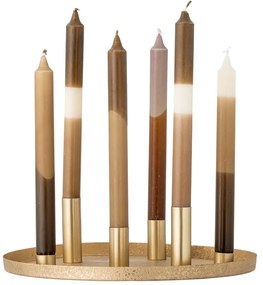 Portacandele in set in metallo per avvento 7 pz Maxime – Bloomingville