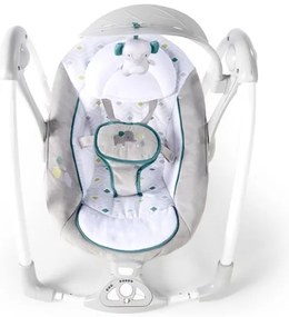 Ingenuity - Dondolo vibrante per bambini con melodia 2in1 NASH 4xLR20