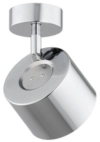 Argon Faretto da soffitto Chloe, orientabile, 1 luce, acciaio cromato