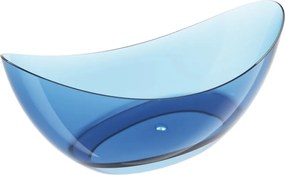 Mexen Vea vasca autoportante trasparente 180 x 80 cm, tappo cromato - 58091808007