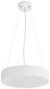 Lampadario a sospensione con filo CLEO 3xE27/24W/230V diametro 40 cm bianco