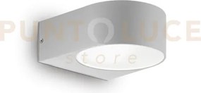 Iko applique da esterno ip54  1 luce attacco e27 grigio