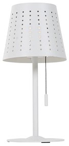 Set di 2 lampade da tavolo bianche con LED a 3 livelli di dimmerazione ricaricabili e solari - Ferre