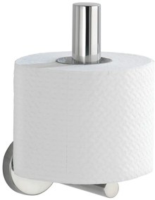 Porta carta igienica a parete in acciaio inox in argento lucido Bosio - Wenko