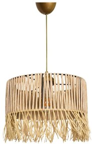 Lampada a sospensione con cavo RIMINI 1xE27/40W/230V beige