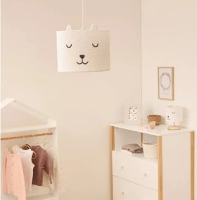 Atmosphera - Lampadario a sospensione per bambini con cavo TOXEY 1xE27/25W/230V orsetto