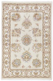 Tabriz Tappeto 100x150 (Iran) Annodato A Mano