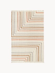 Tappeto kilim fatto a mano con frange Calais