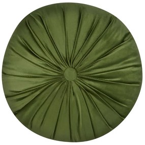 Cuscino velluto verde ⌀ 38 cm BODAI Beliani