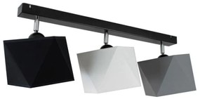 Lampadario a plafone DIAMENT 3xE27/60W/230V