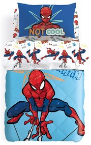 Trapunta in Cotone Spider-man Cool Singolo Marvel Ragazzo CA