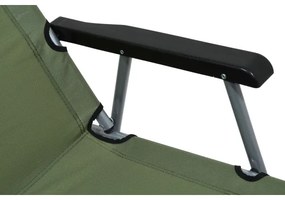Sedia da campeggio pieghevole verde