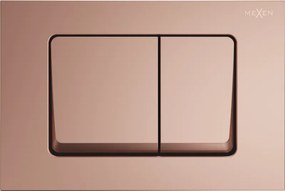 Mexen Fenix 10 XS pulsante di scarico, oro rosa - 601005