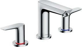 Gruppo Lavabo 3 Fori con Bocca 112 mm con piletta Cromo Hansgrohe Talis E 71733000