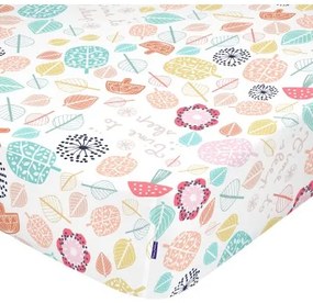 Lenzuolo con angoli aderenti HappyFriday Moshi Moshi Fantasy Multicolore 90 x 200 x 32 cm