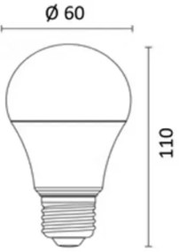 Lampadina LED RGBW dimmerabile E27/8,5W/230V 3000-6500K Wi-Fi - Reality