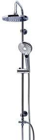 Set Doccia A Pioggia Con Soffione Massaggio Bahamas Cromo 91440 /