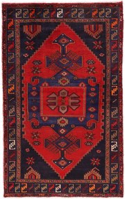 Hamedan Tappeto 210x130 (Iran) Annodato A Mano