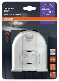 Osram - Applique da esterno LED con sensore DOORLED LED/0,5W/3xAA IP54