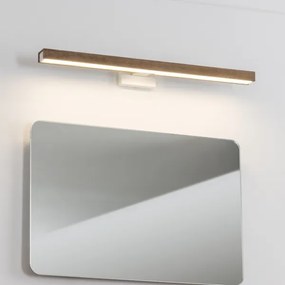 Brilagi-Illuminazione a LED per specchi da bagno WOODY MIRROR LED/12W/230V IP44 quercia/bianco