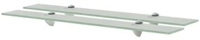 Mensole Galleggianti 2 Pz İn Vetro 70x10 Cm 8 Mm /