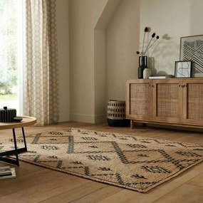 Tappeto di colore naturale in iuta reversibile 120x170 cm Rowen – Flair Rugs