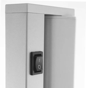 Lampada LED sottopensile LED/15W/230V argento