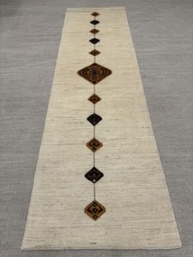 Gashguli Tappeto persiano 320x90 Beige (Iran) Annodato A Mano