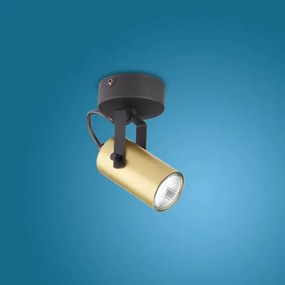 Faretto  REDO 1xGU10/10W/230V oro/nero