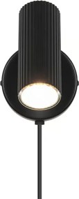 Nordlux - Faretto da parete VICO 1xGU10/5W/230V nero