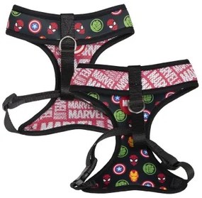 Imbracatura per Cani Marvel Reversibile Rosso XS