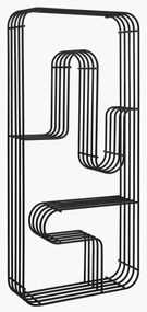 Scaffale da parete in metallo Curva