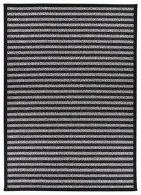 Tappeto bifacciale a motivi bianchi e neri , 70 x 140 cm Viki - Narma