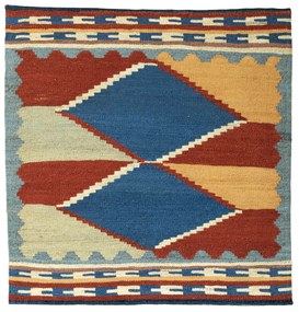 Kilim Tappeto persiano 100 x 110 (Iran) Tessuto A Mano