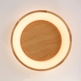 Brilagi-LED Lampada da soffitto FALCON WOOD LED/40W/230V 3000/4000/6000K 60 cm in legno