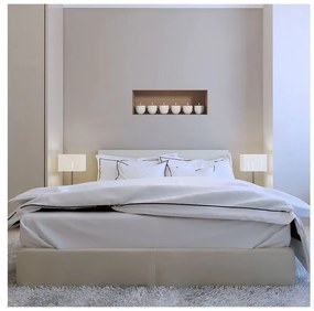 Adesivo murale 3D Candele - Ambiance