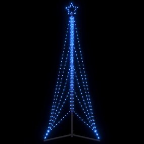 Albero Di Natale A Led 525 Led Blu 302 Cm /