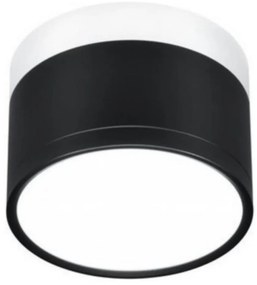 Plafoniera LED TUBA LED/9W/230V bianco/nero