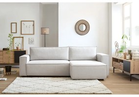 Divano letto angolare beige (variabile) Nihad structural - Bobochic Paris