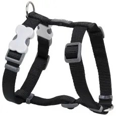 Imbracatura per Cani Red Dingo Liscio 37-61 cm Nero