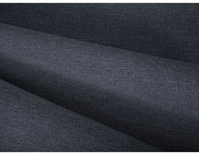 Letto matrimoniale imbottito blu scuro con contenitore con griglia 140x200 cm Casey - Mazzini Beds