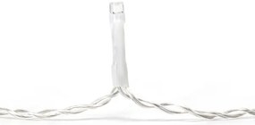 Aigostar - Catena luminosa natalizia LED per esterni 100 LED/8 funzioni 5x0,4m IP44 bianco freddo