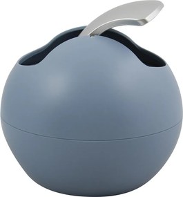 Cestino per la spazzatura azzurro in plastica 1 l Bowl Matt – Spirella