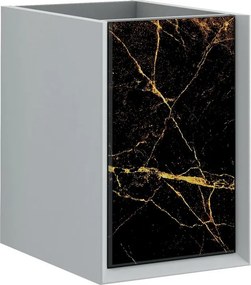 Estensione per mobile da bagno Bellagio 1 cassetto 1 anta bianco L 35 x H 48 x P 46 cm