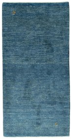 Gabbeh Tappeto 70 x 150 Blu (Iran) Annodato A Mano