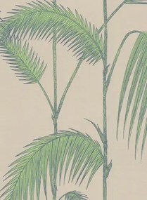 Cole & Son Carta da parati Palm Leaves - Braun/ Grün