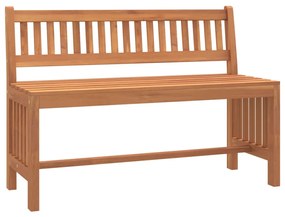 Panca da giardino 110 cm legno massello di eucalipto