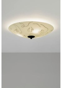 Lampada da soffitto bianca con paralume in vetro 43x43 cm Messy Family - Markslöjd