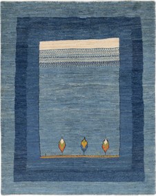 Gabbeh Tappeto persiano 150x190 Blu (Iran) Annodato A Mano