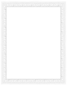 Cornice Lisa bianco per foto da 30x40 cm